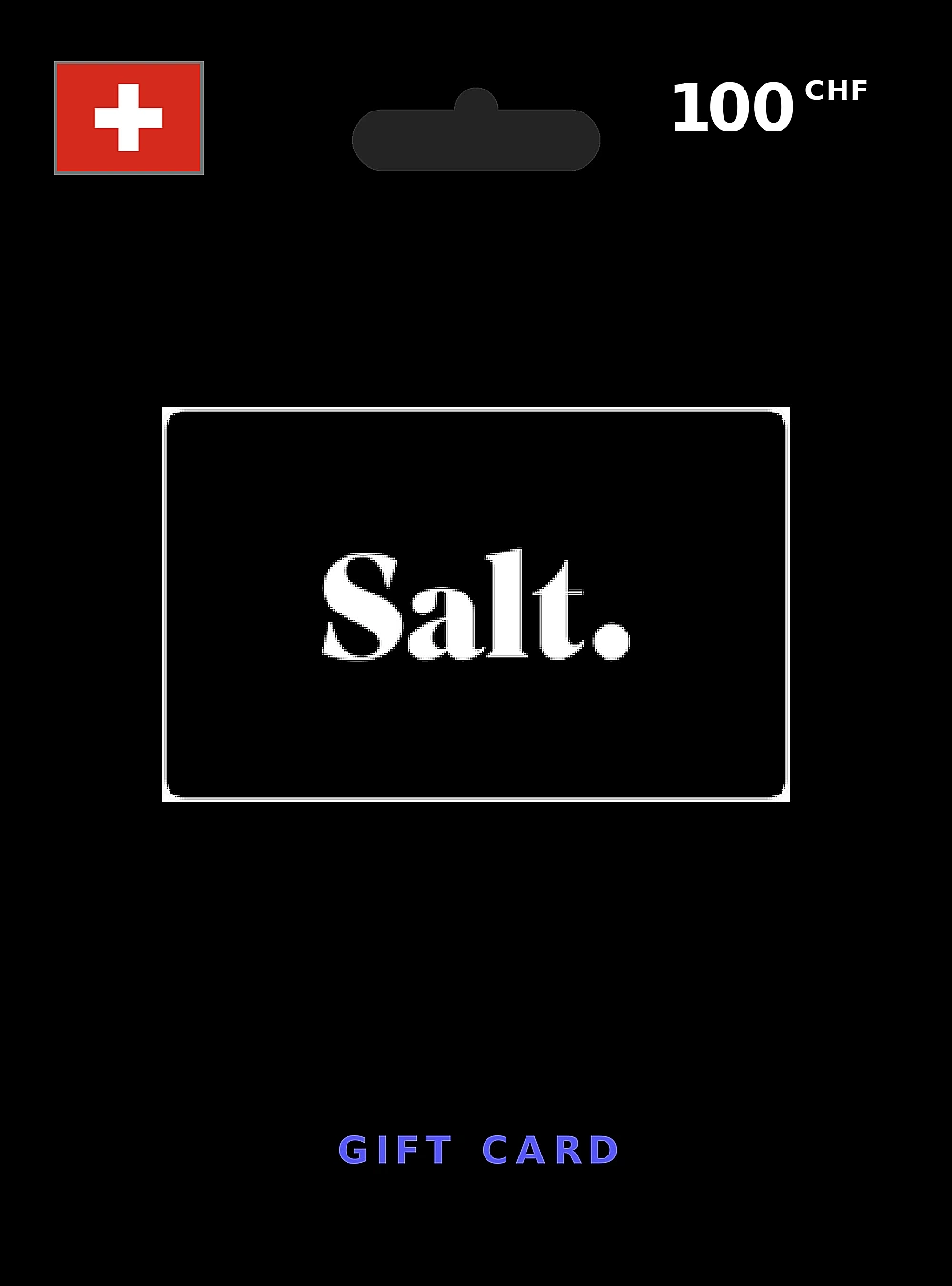 Salt Gift Card 100 CHF SWITZERLAND