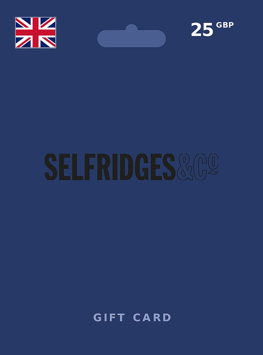 Selfridges Gift Card 25 GBP UNITED KINGDOM