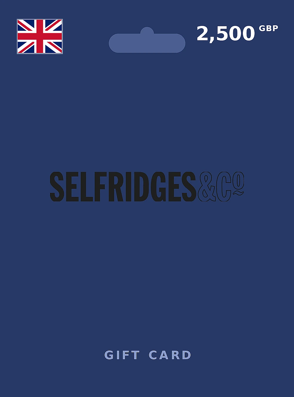 Selfridges Gift Card 2500 GBP UNITED KINGDOM