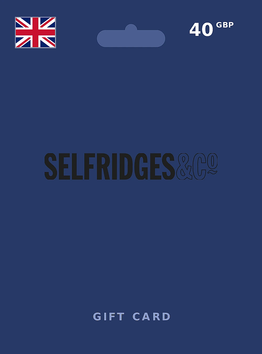 Selfridges Gift Card 40 GBP UNITED KINGDOM