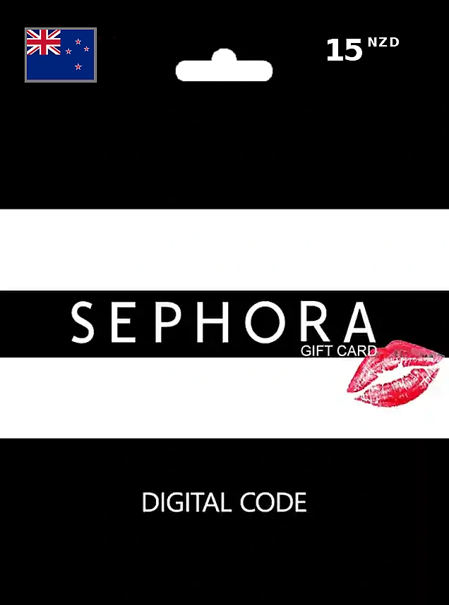 Sephora Gift Card 15 NZD NEW ZEALAND