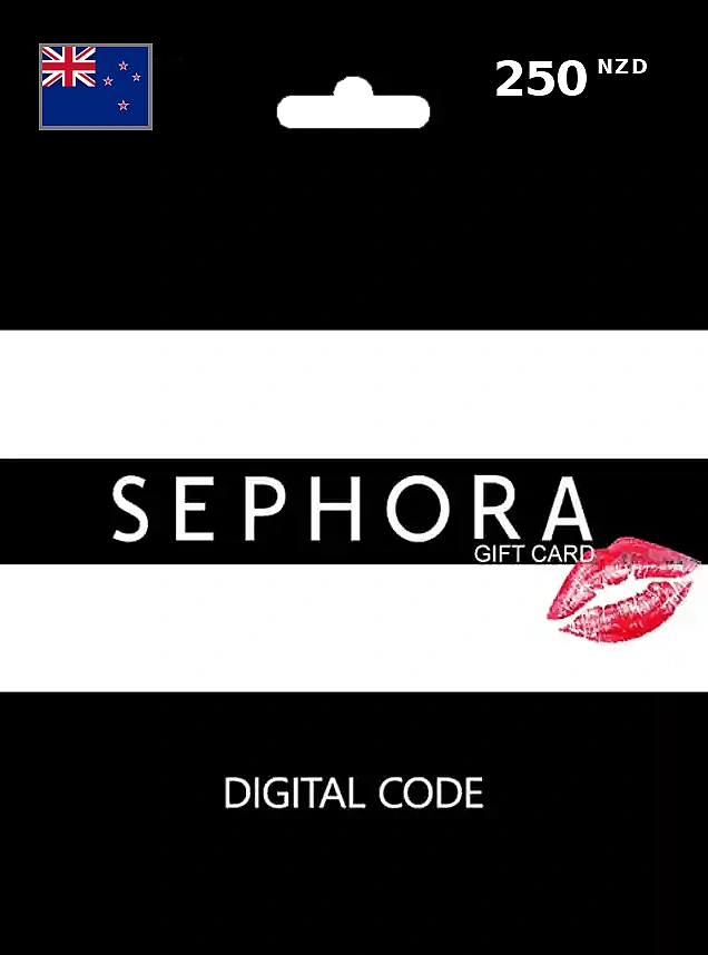 Sephora Gift Card 250 NZD NEW ZEALAND