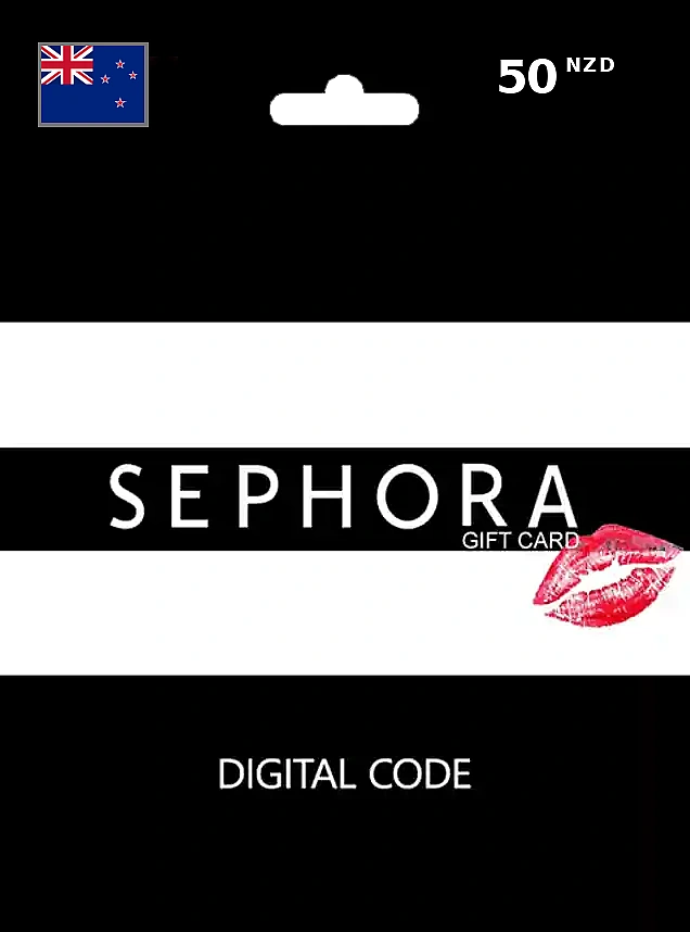 Sephora Gift Card 50 NZD NEW ZEALAND