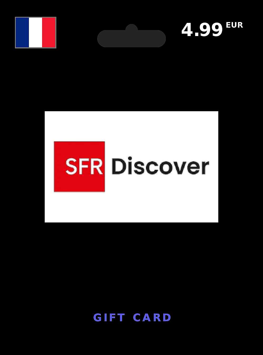 SFR DISCOVER Gift Card 4 EUR FRANCE