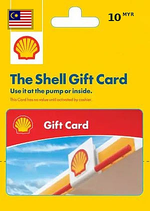 Shell Gift Card 10 MYR MALAYSIA