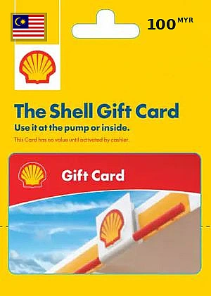 Shell Gift Card 100 MYR MALAYSIA