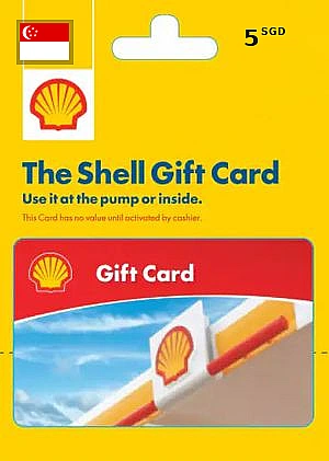 Shell Gift Card 5 SGD SINGAPORE
