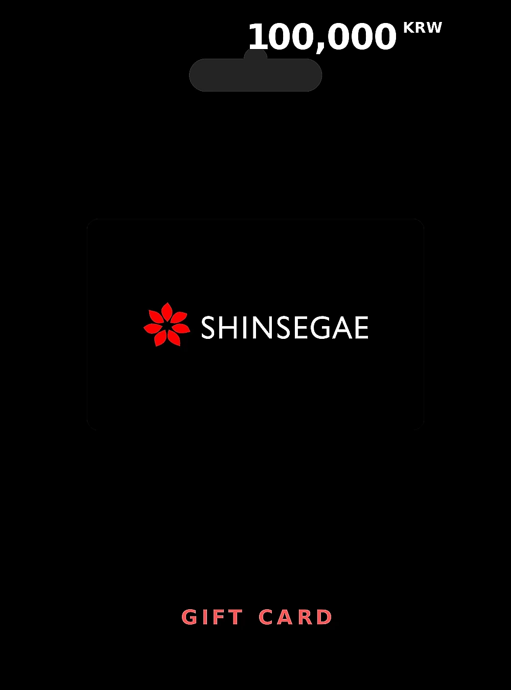 Shinsegae Gift Card 100000 KRW KOREA