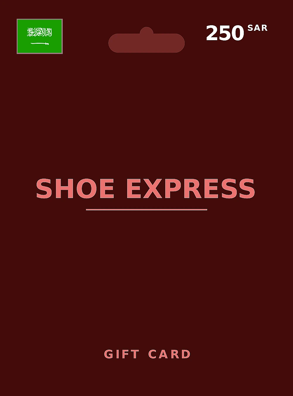 Shoe Express Gift Card 250 SAR SAUDI ARABIA