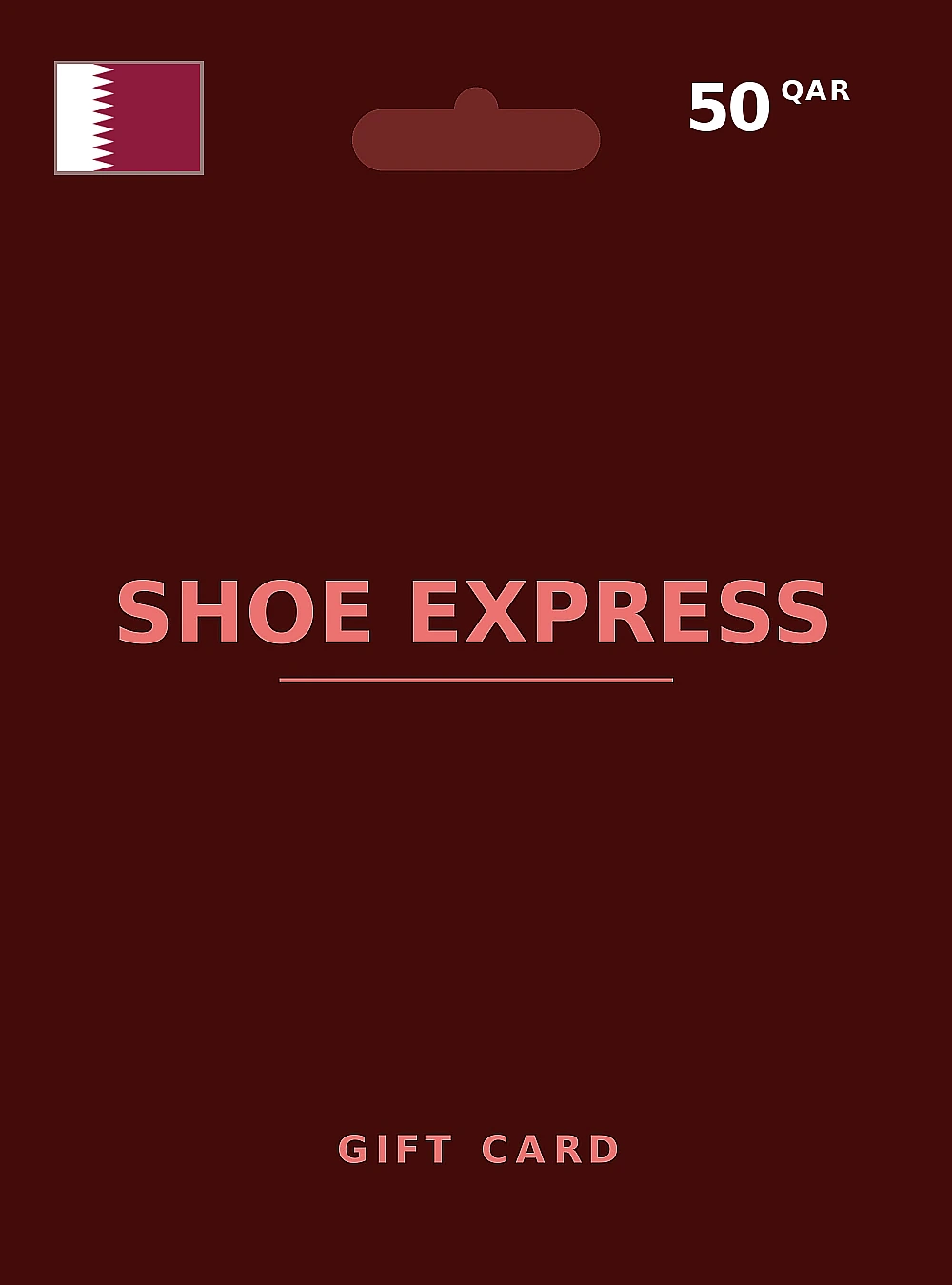 Shoe Express Gift Card 50 QAR QATAR