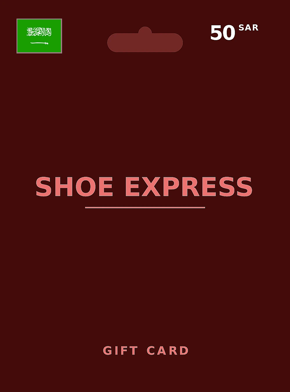Shoe Express Gift Card 50 SAR SAUDI ARABIA
