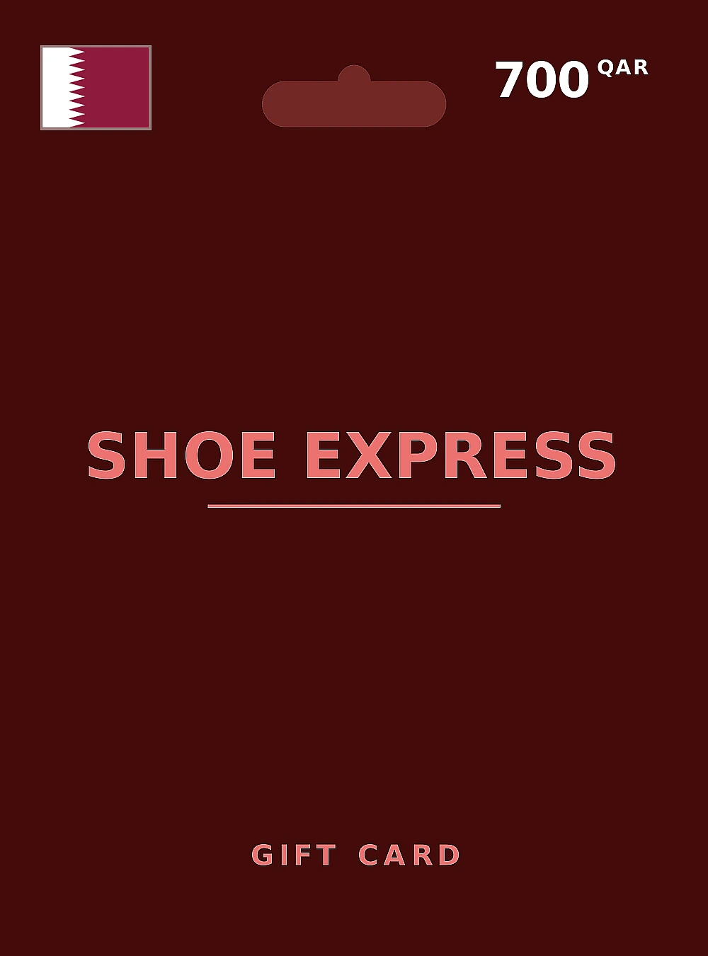 Shoe Express Gift Card 700 QAR QATAR