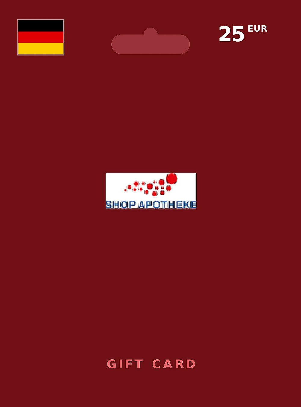 Shop Apotheke Gift Card 25 EUR GERMANY