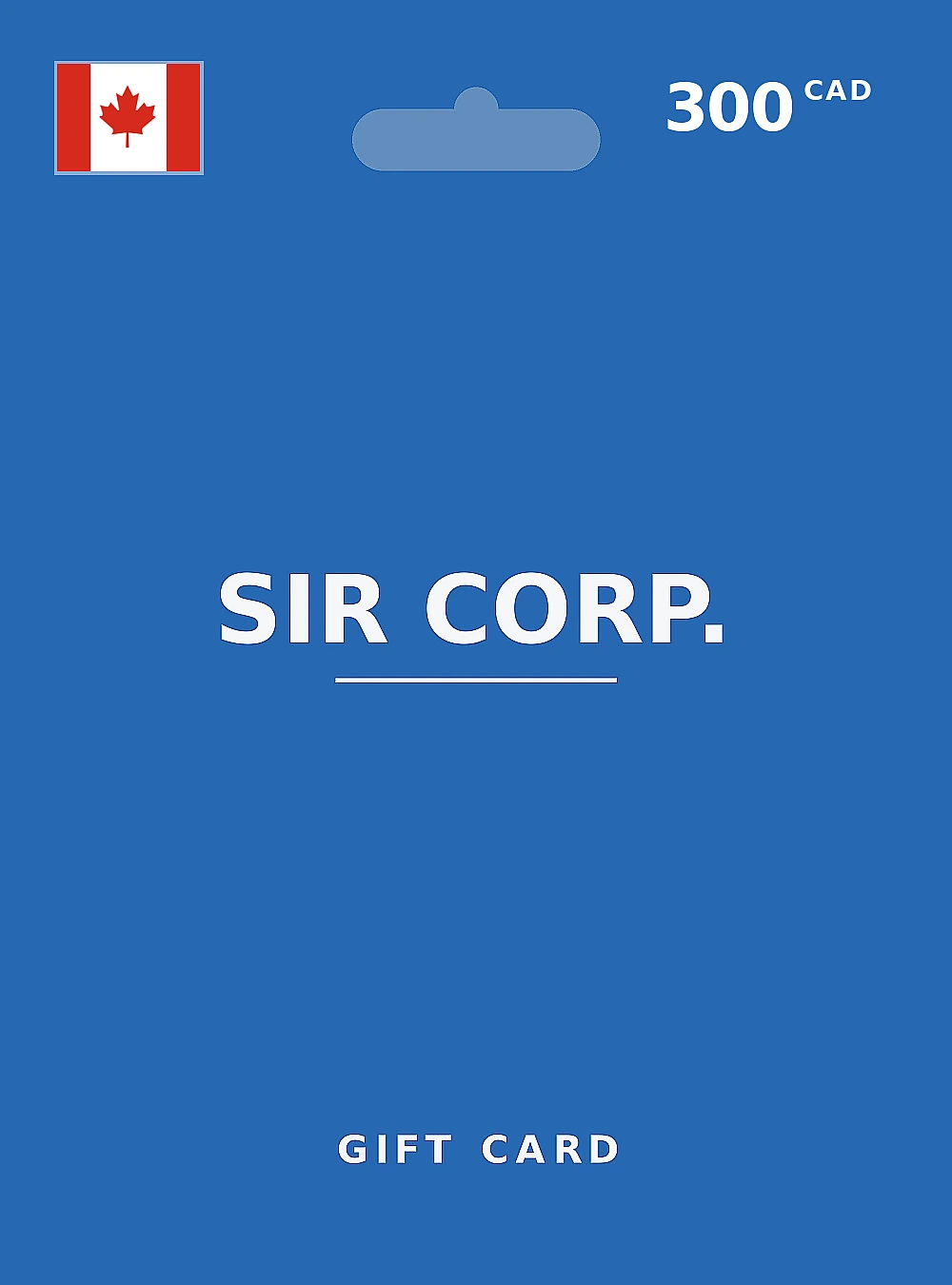 SIR Corp. Gift Card 300 CAD CANADA