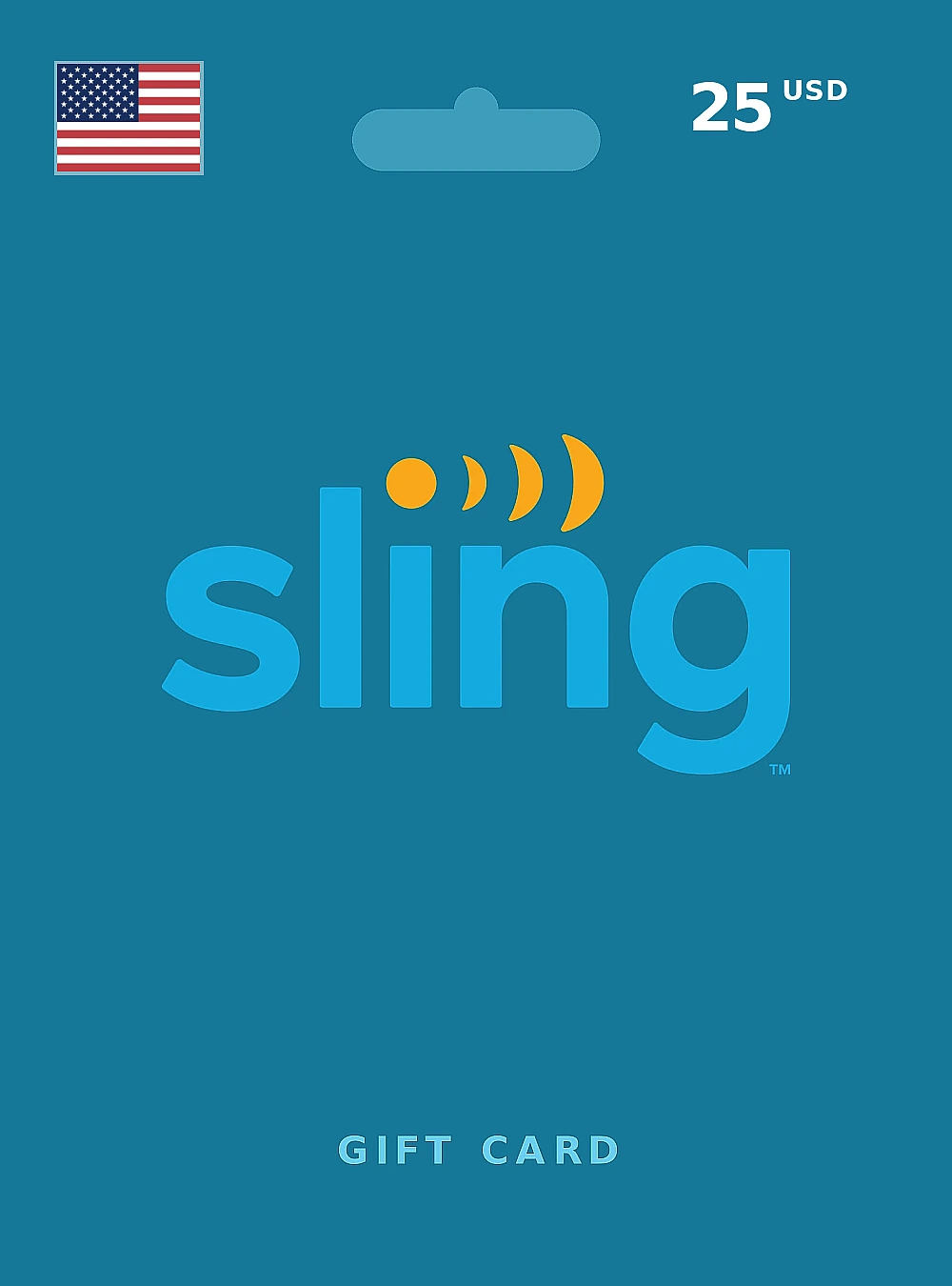 Sling TV Gift Card 25 USD UNITED STATES