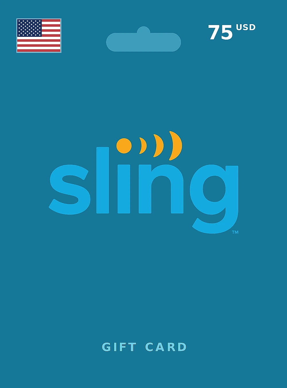 Sling TV Gift Card 75 USD UNITED STATES