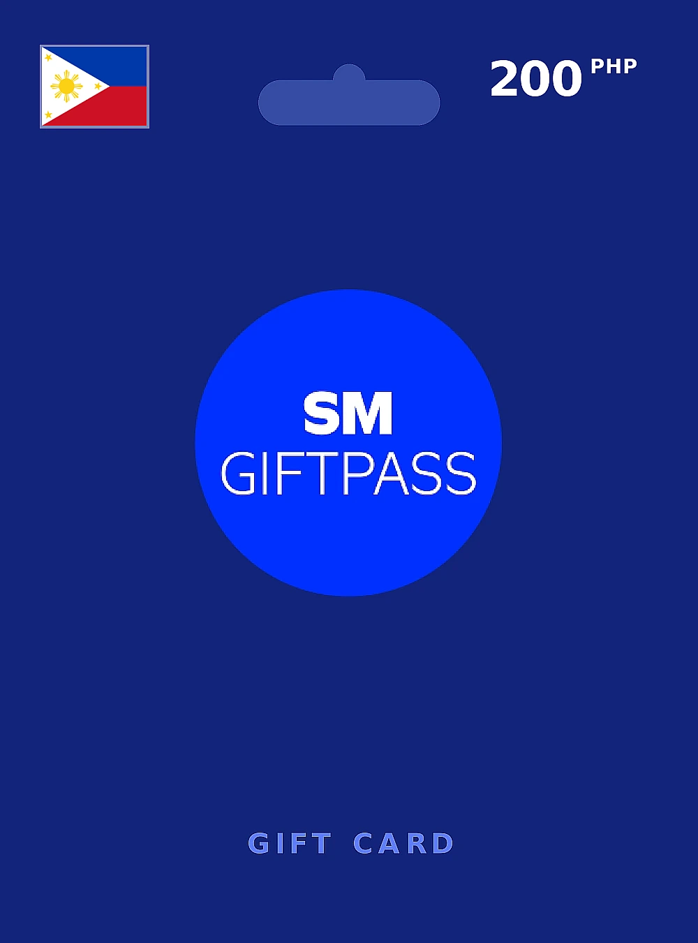 SM Gift Pass Gift Card 200 PHP PHILIPPINES