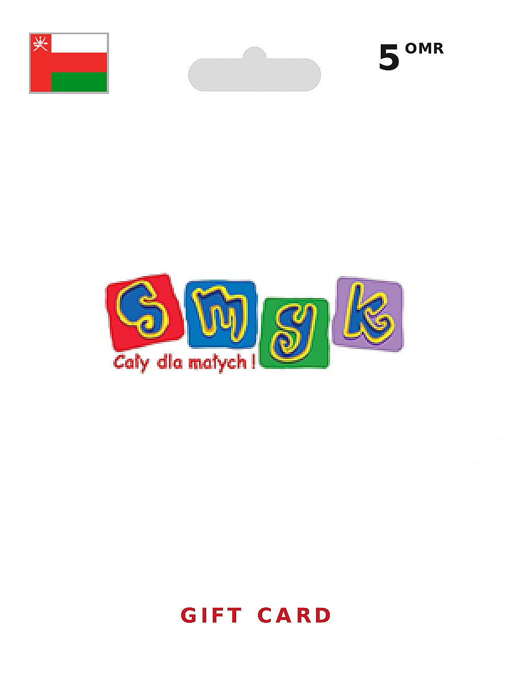 SMYK Gift Card 5 OMR OMAN