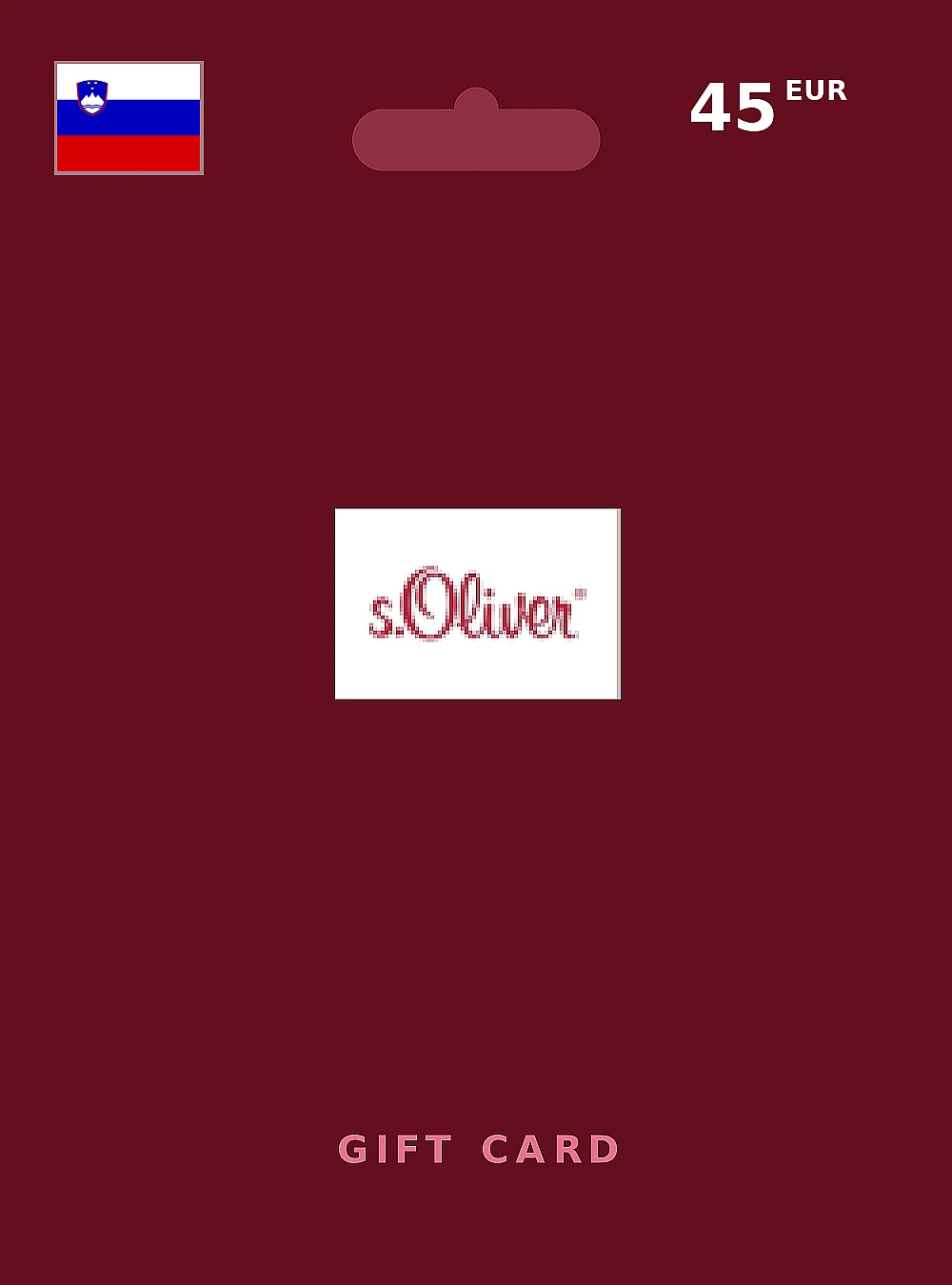S.OLIVER Gift Card 45 EUR SLOVENIA