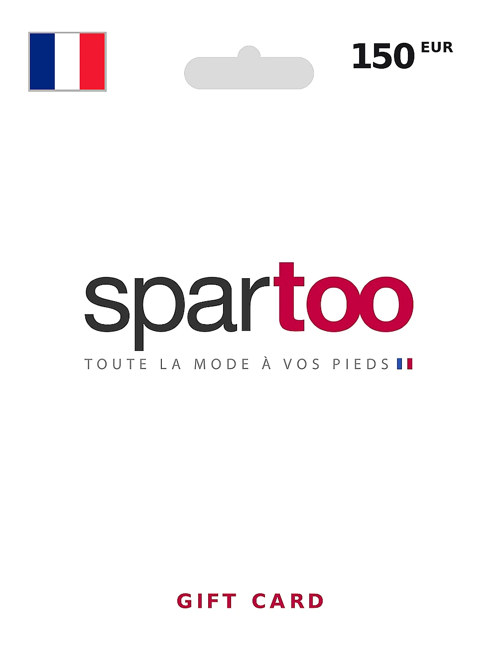 Spartoo Gift Card 150 EUR FRANCE
