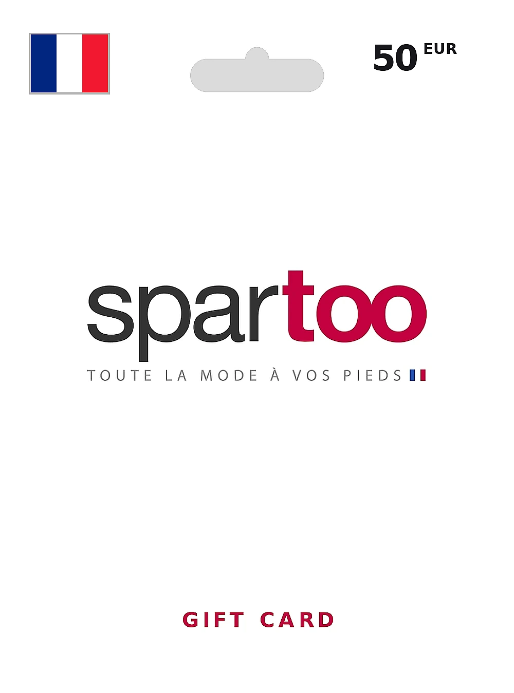 Spartoo Gift Card 50 EUR FRANCE