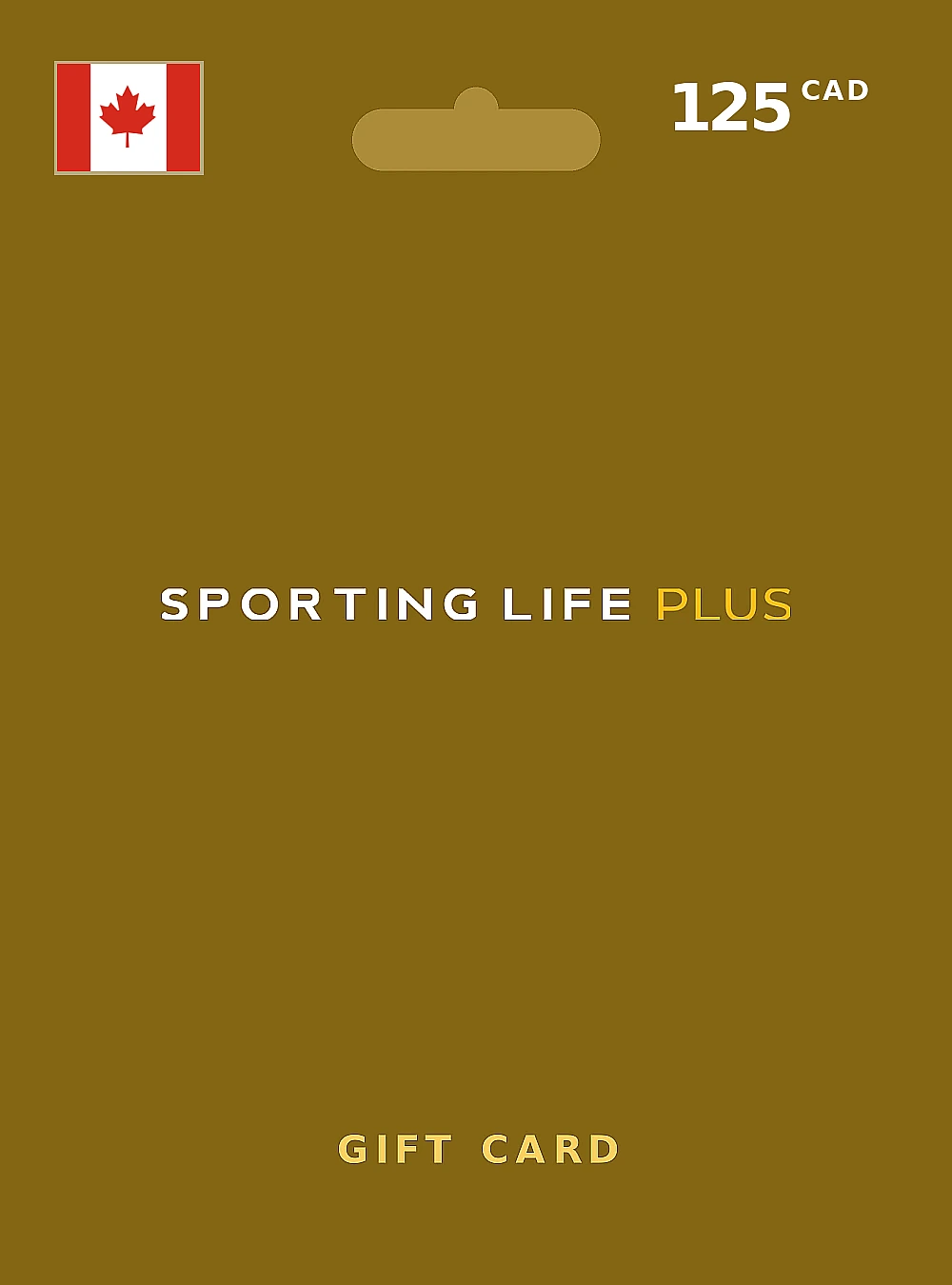 Sporting Life Gift Card 125 CAD CANADA