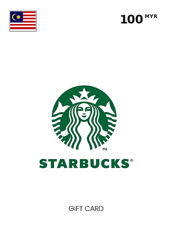 Starbucks Gift Card 100 MYR MALAYSIA