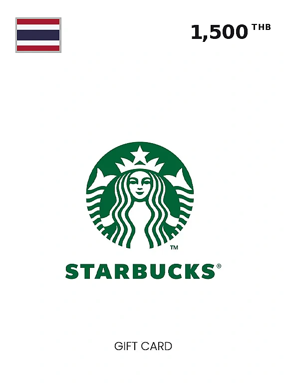 Starbucks Gift Card 1500 THB THAILAND