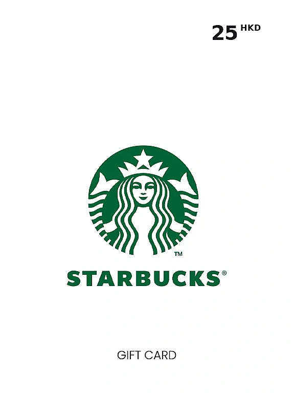 Starbucks Gift Card 25 HKD HONG KONG