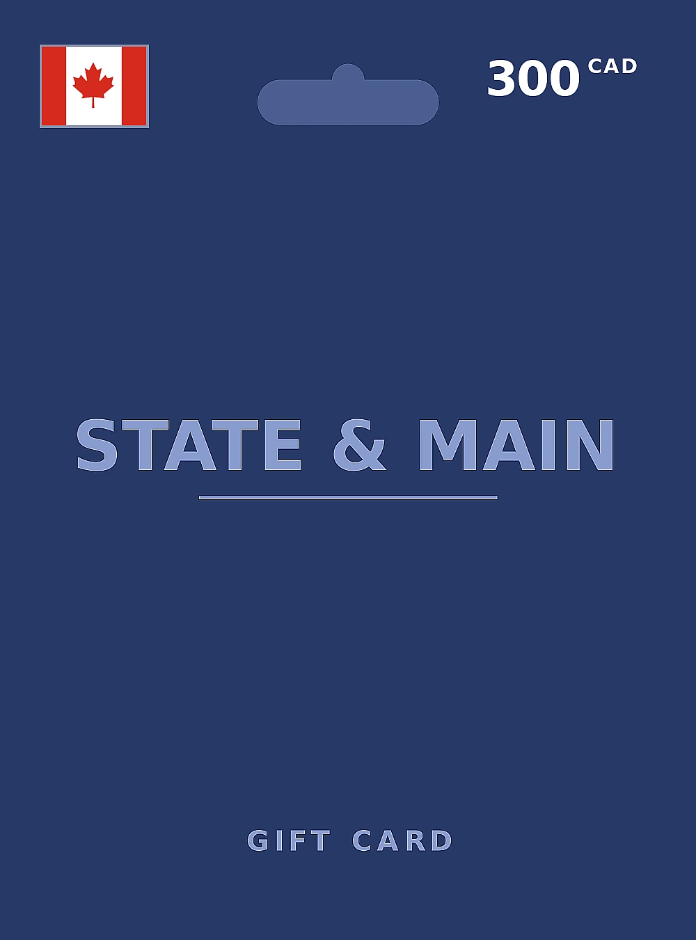 State & Main Gift Card 300 CAD CANADA