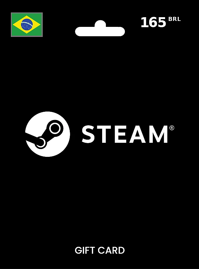 Steam Gift Card 165 BRL BRAZIL