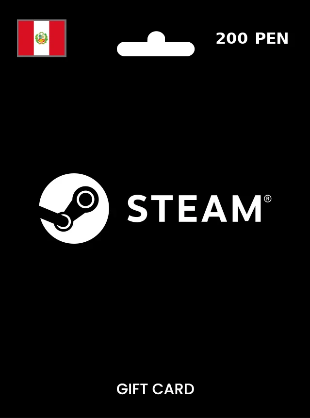 Steam Gift Card 200 PEN PERU
