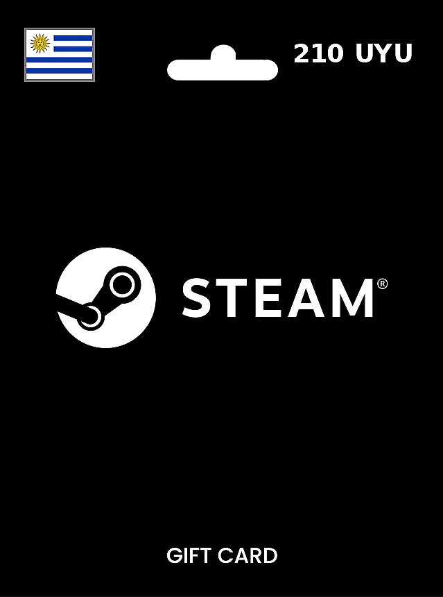 Steam Gift Card 210 UYU URUGUAY