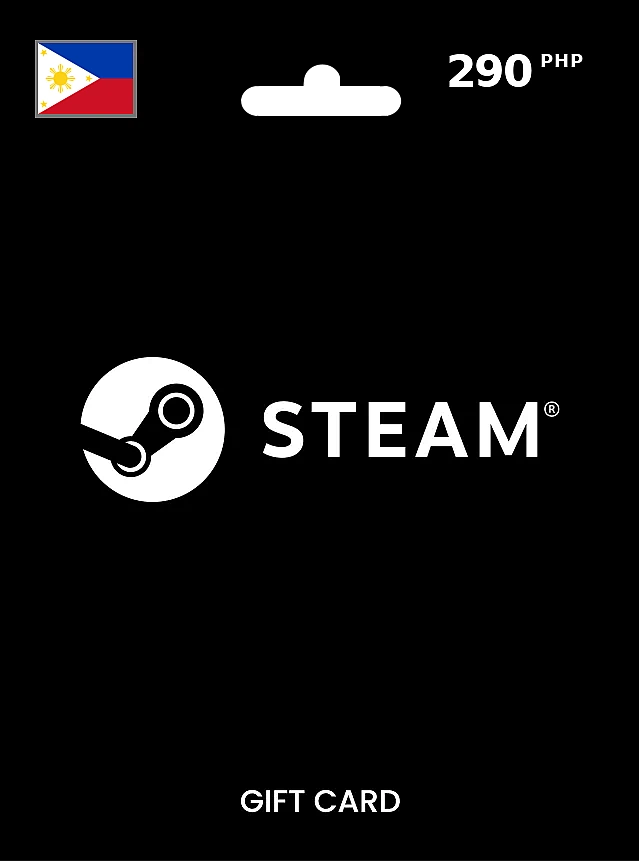 Steam Gift Card 290 PHP PHILIPPINES