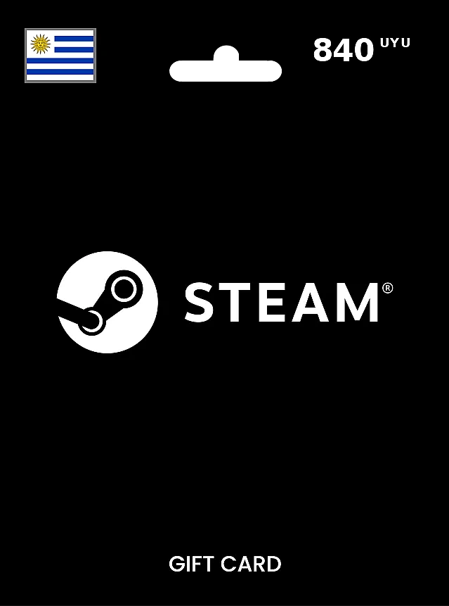 Steam Gift Card 840 UYU URUGUAY
