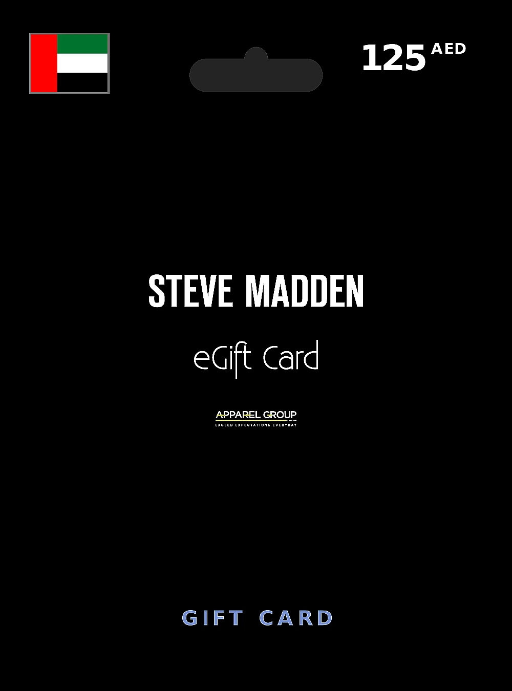 Steve Madden Gift Card 125 AED UNITED ARAB EMIRATES