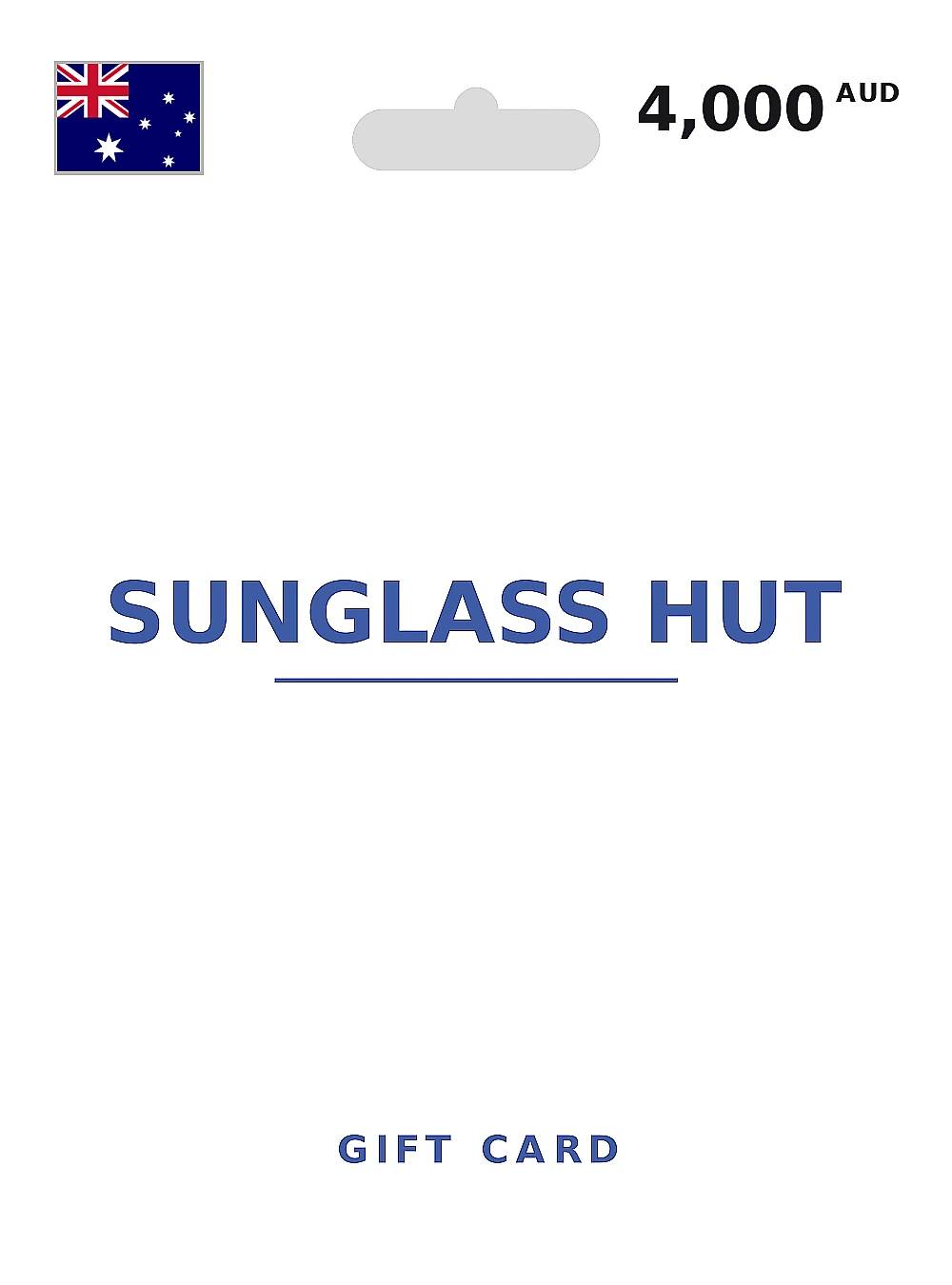 Sunglass Hut Gift Card 4000 AUD AUSTRALIA