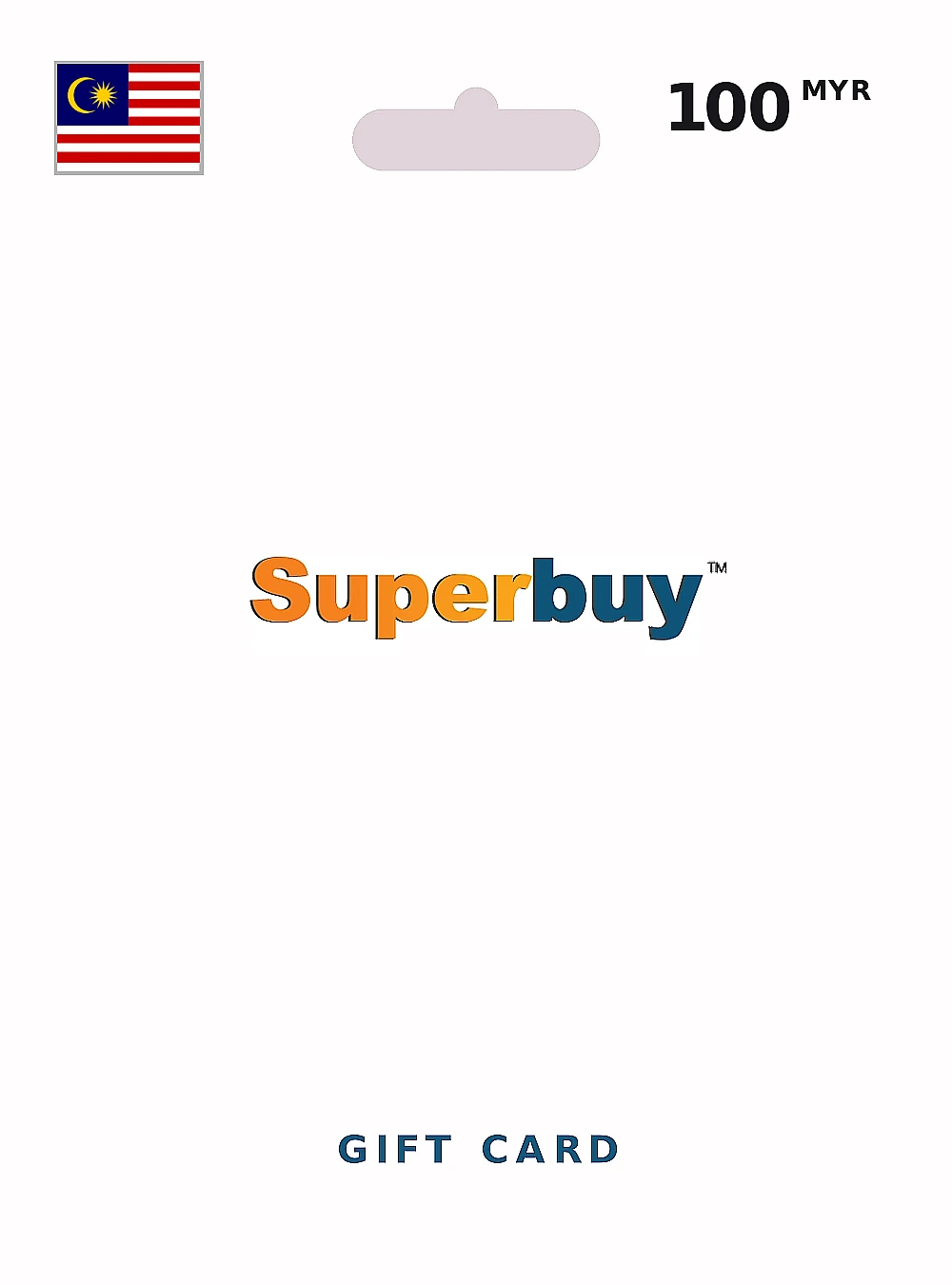 Superbuy.my Gift Card 100 MYR MALAYSIA