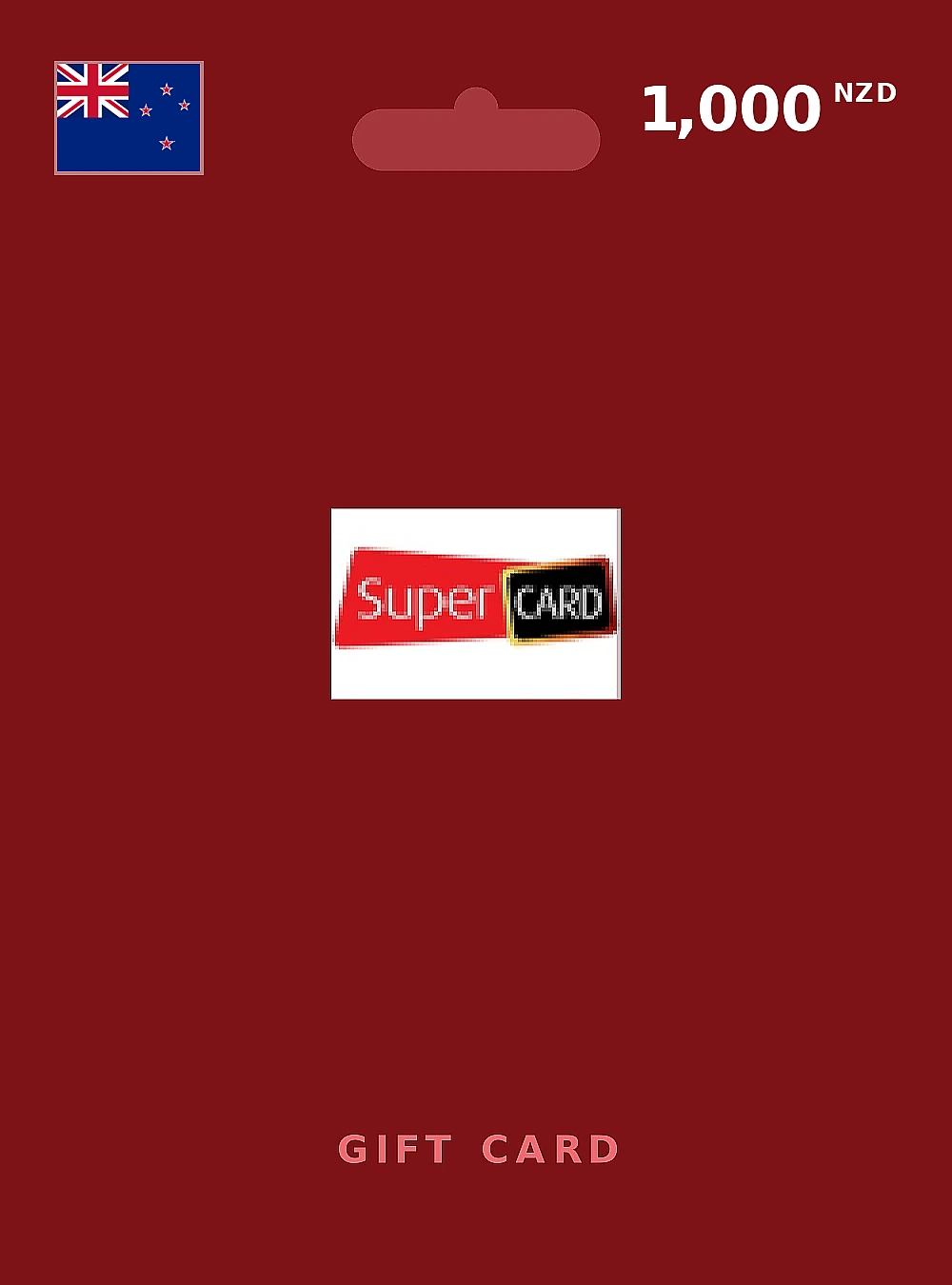 Super Card Gift Card 1000 NZD NEW ZEALAND