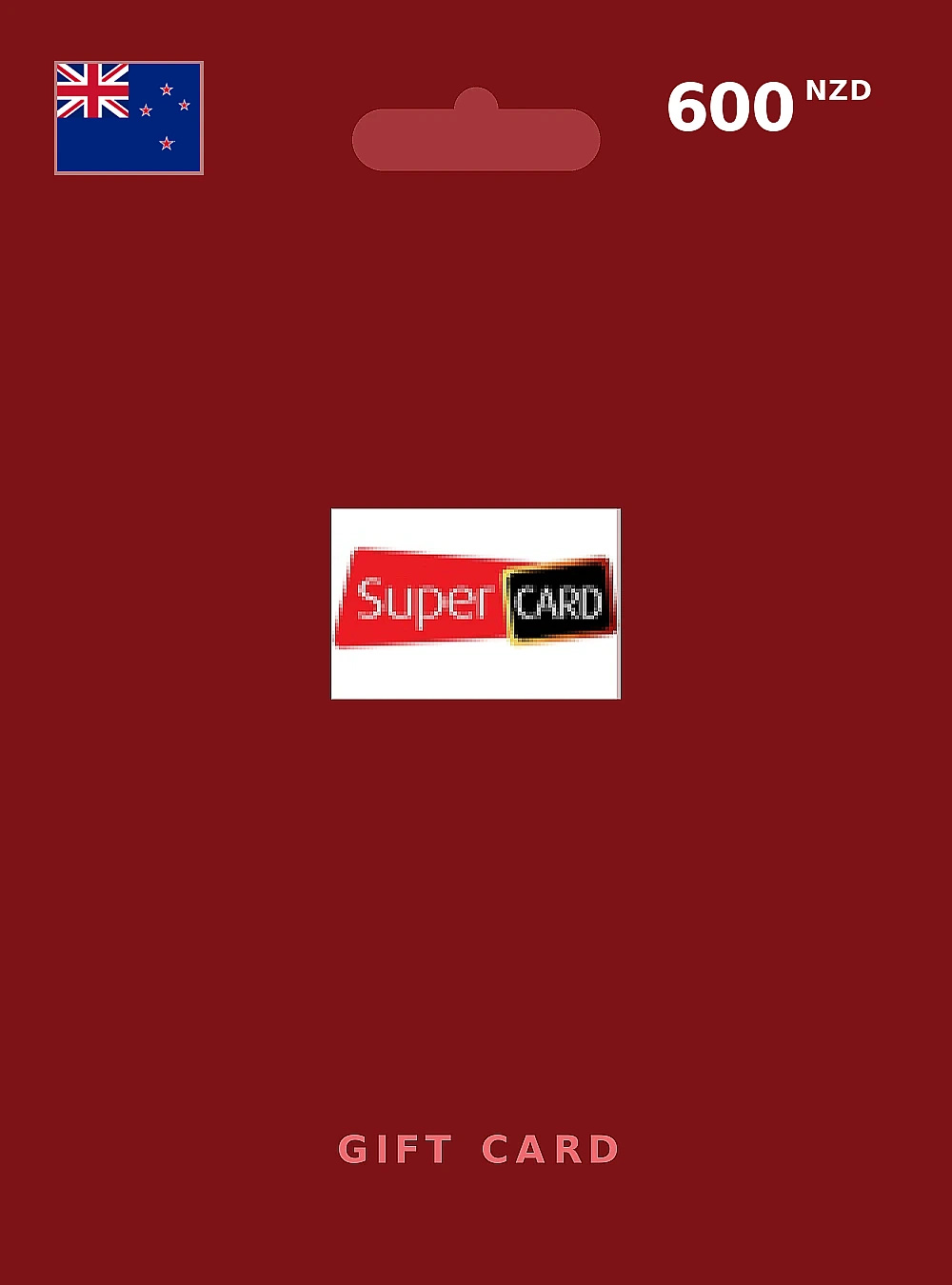 Super Card Gift Card 600 NZD NEW ZEALAND