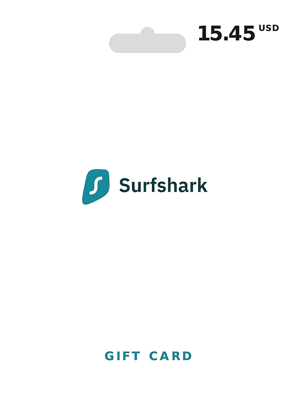 Surfshark VPN Global Gift Card 15 USD GLOBAL