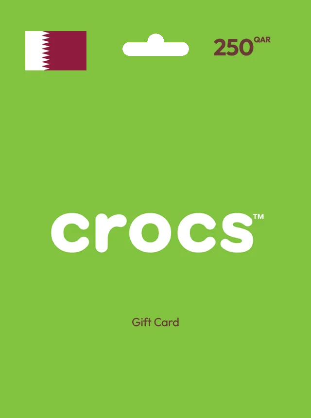 Crocs Gift Card 250 QAR QATAR