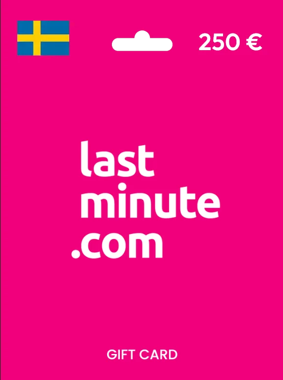 Lastminute.com Gift Card 250 SEK SWEDEN
