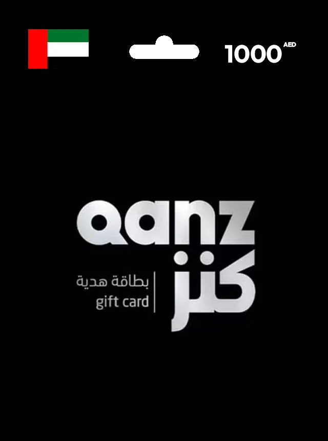 QANZ Gift Card 1000 AED UNITED ARAB EMIRATES