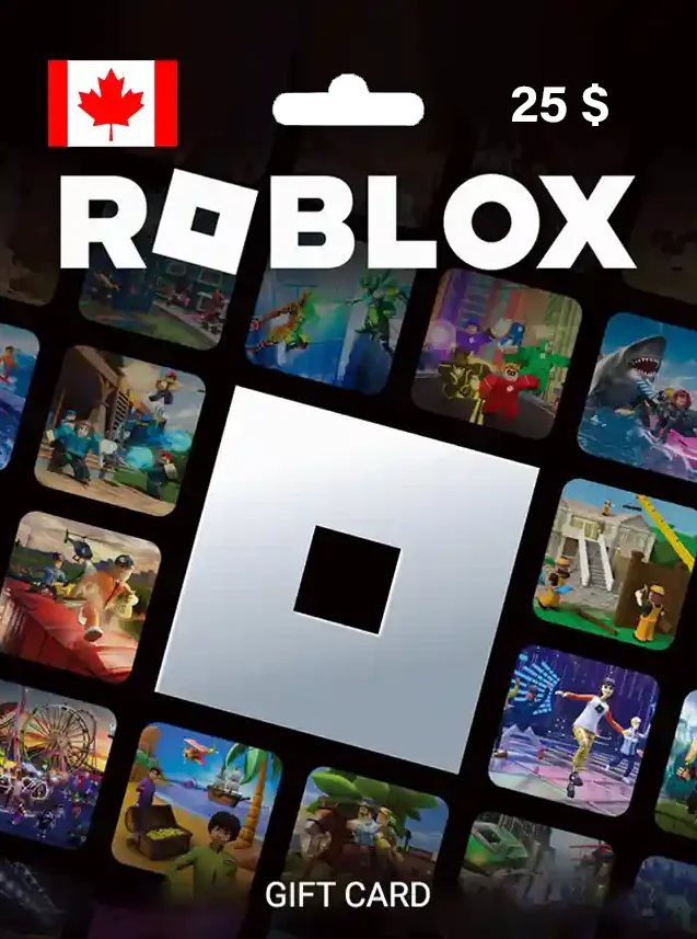 Roblox Gift Card 25 CAD CANADA