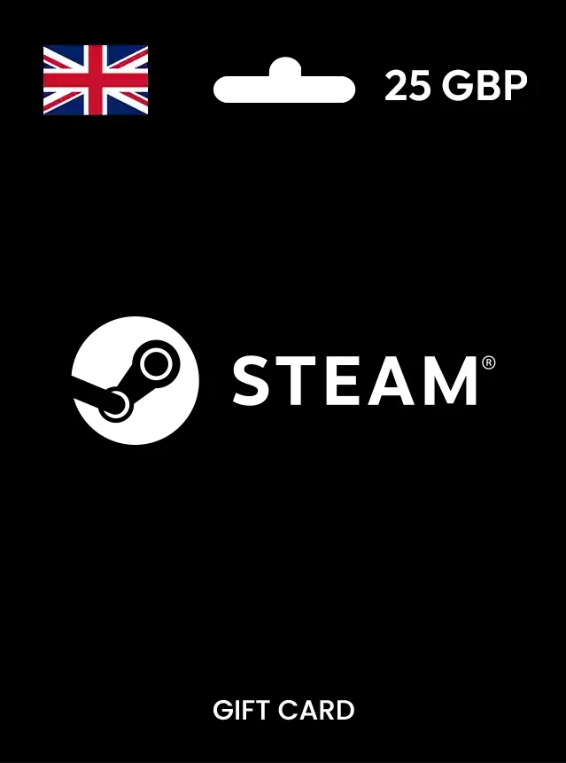 Steam Gift Card UK 25 GBP