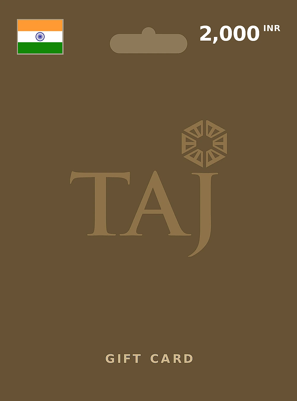 Taj Hotels Gift Card 2000 INR INDIA