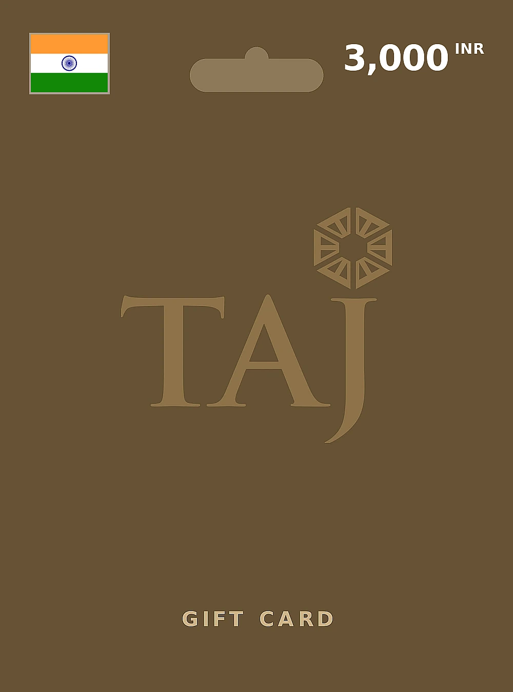 Taj Hotels Gift Card 3000 INR INDIA