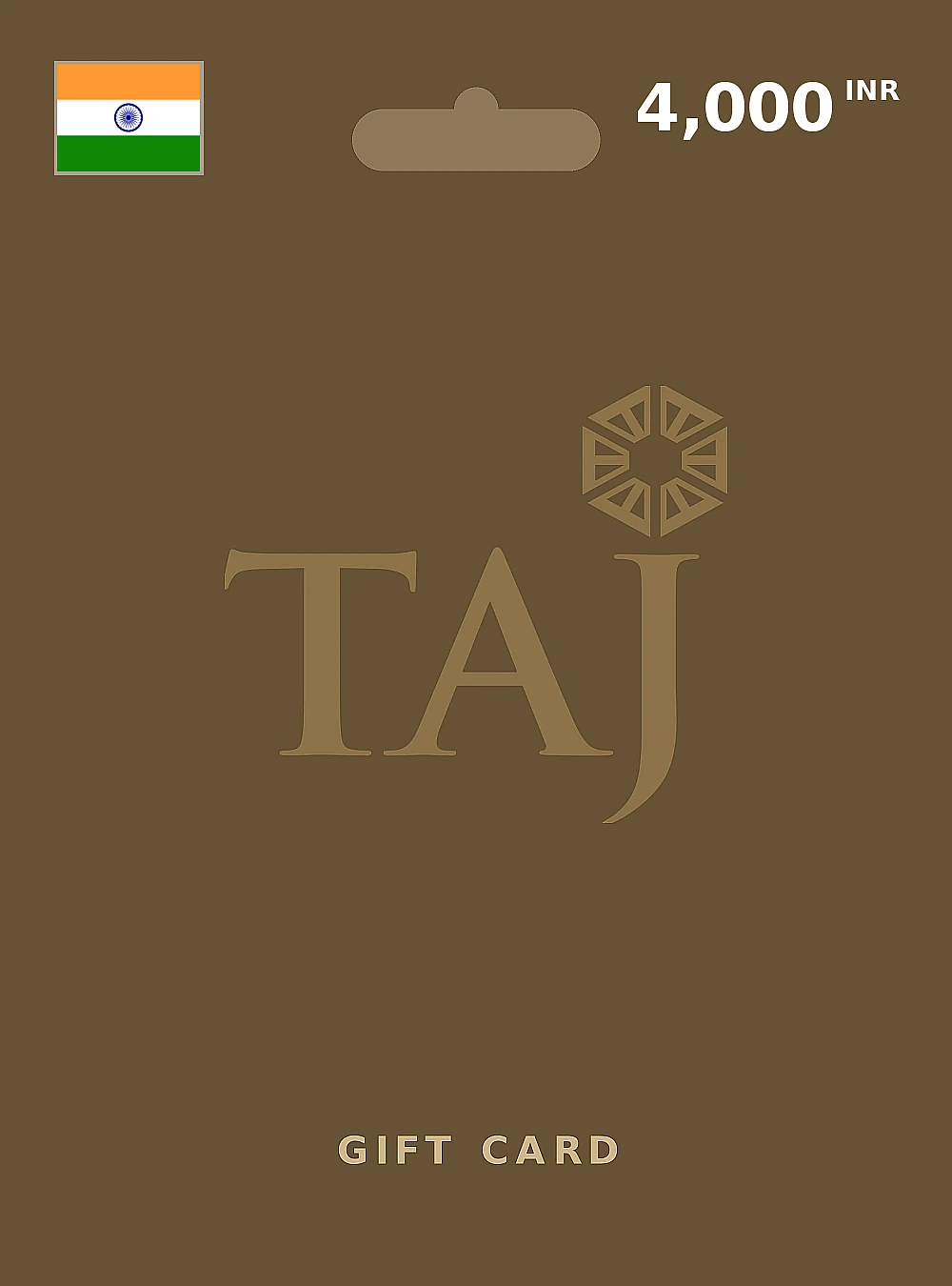 Taj Hotels Gift Card 4000 INR INDIA