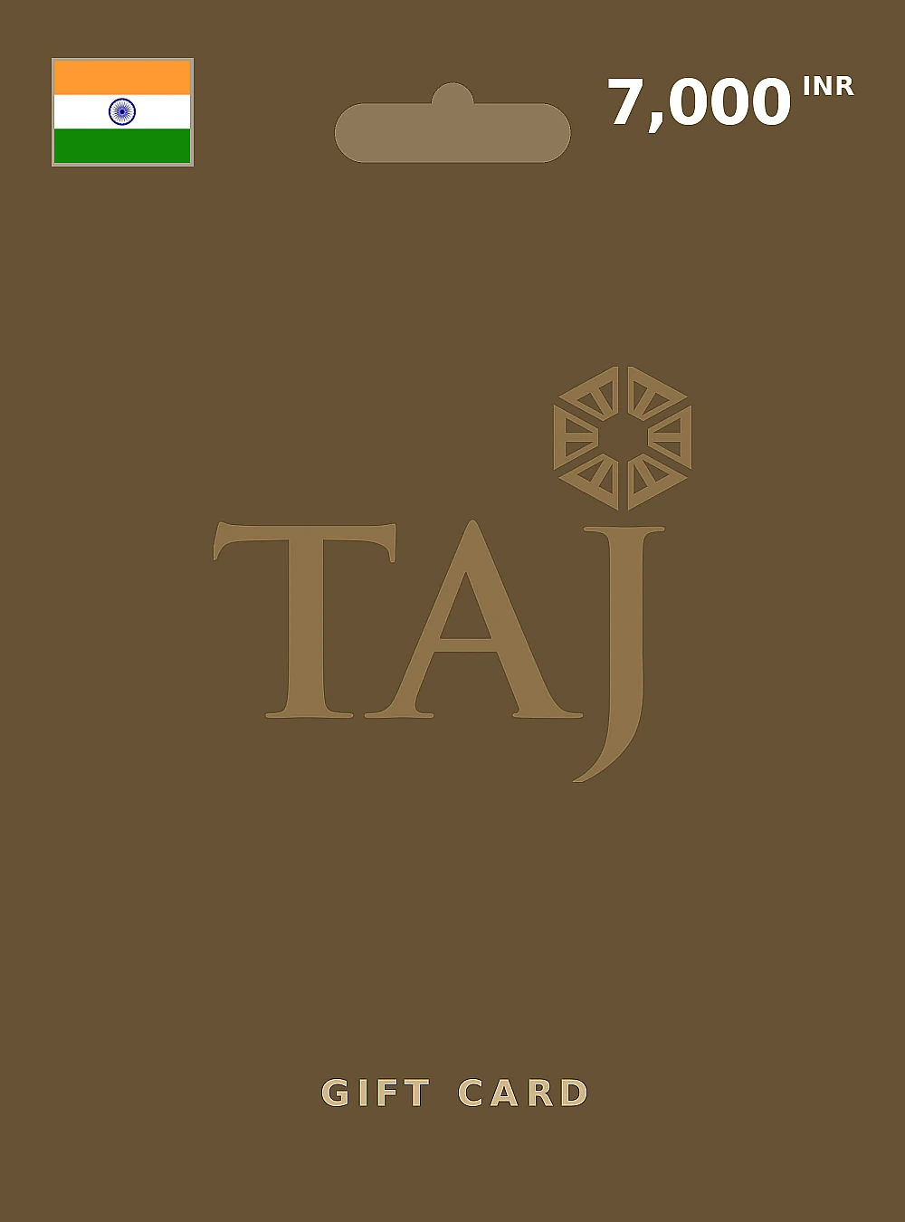 Taj Hotels Gift Card 7000 INR INDIA